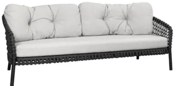 Ocean Large 3-Seater Outdoor Sofa with Cushion Set