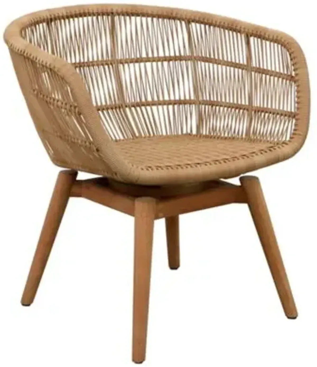 Stay Outdoor Swivel Armchair with Cushion