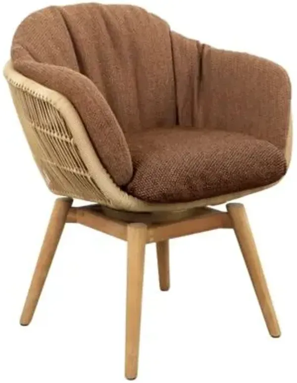 Stay Outdoor Swivel Armchair with Cushion