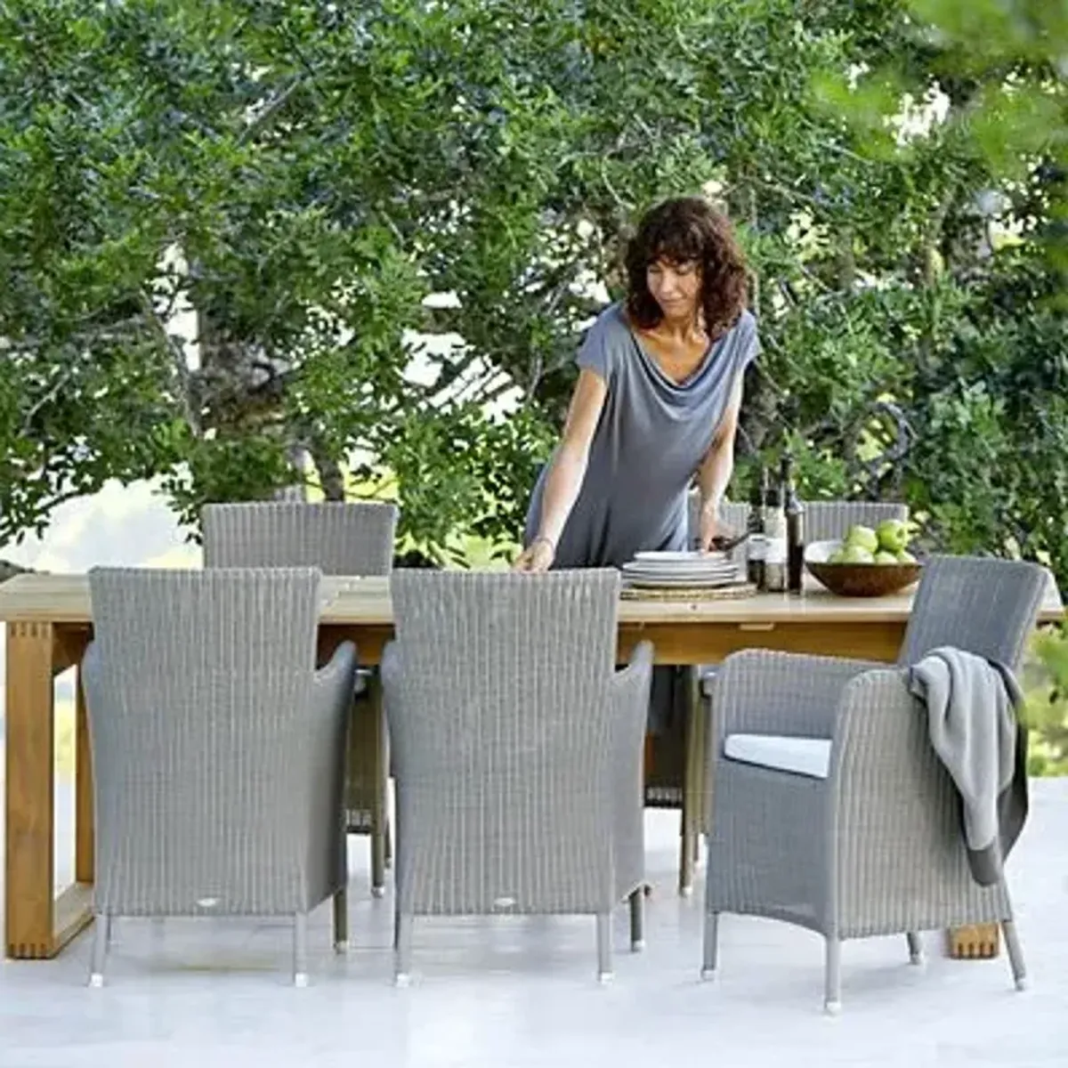 Hampsted Outdoor Armchair with Cushion