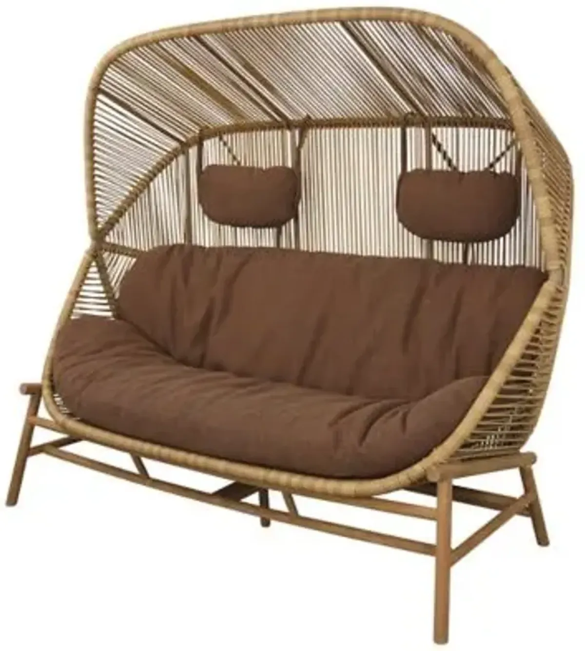 Hive Outdoor 2 Seater Sofa with Cushion