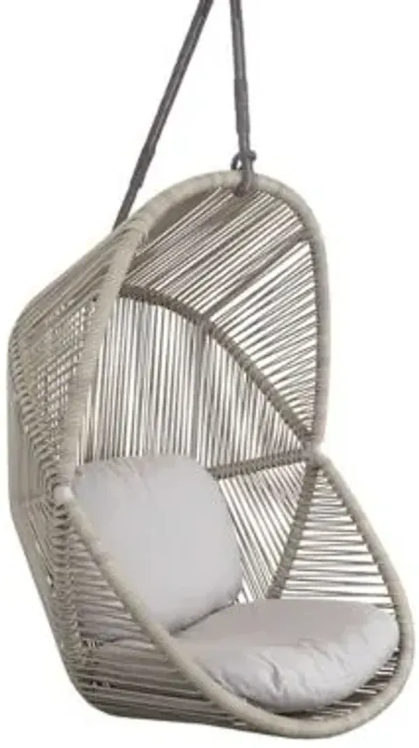 Hive Outdoor Hanging Lounge Chair with Cushion