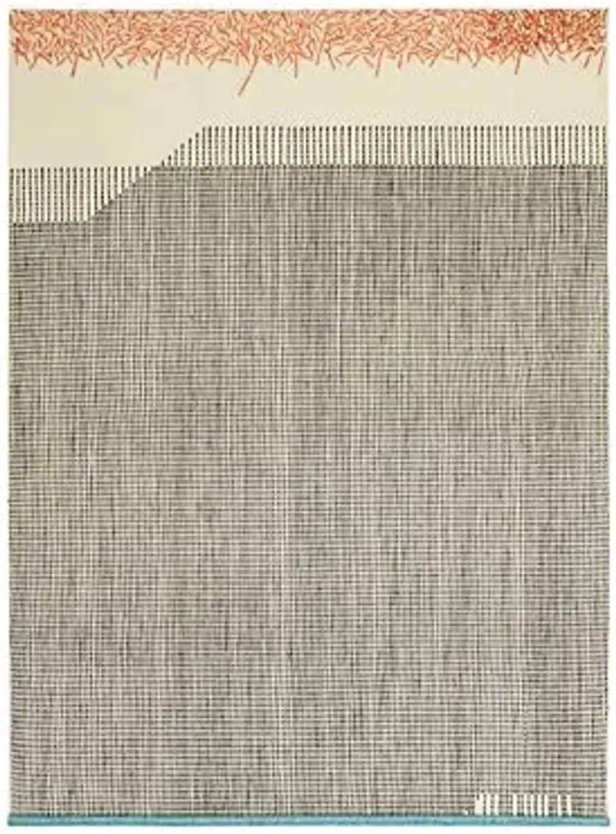 Backstitch Calm Area Rug