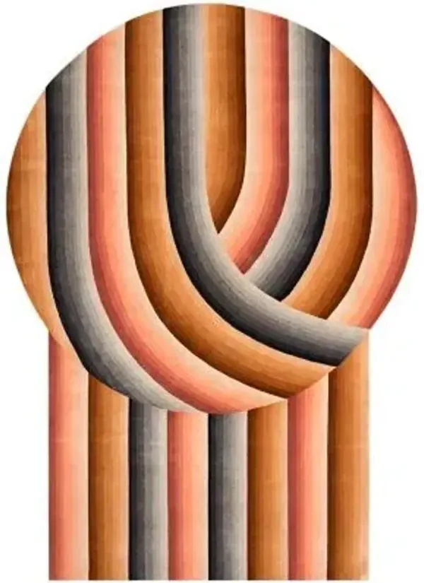 Round Mirage Area Rug