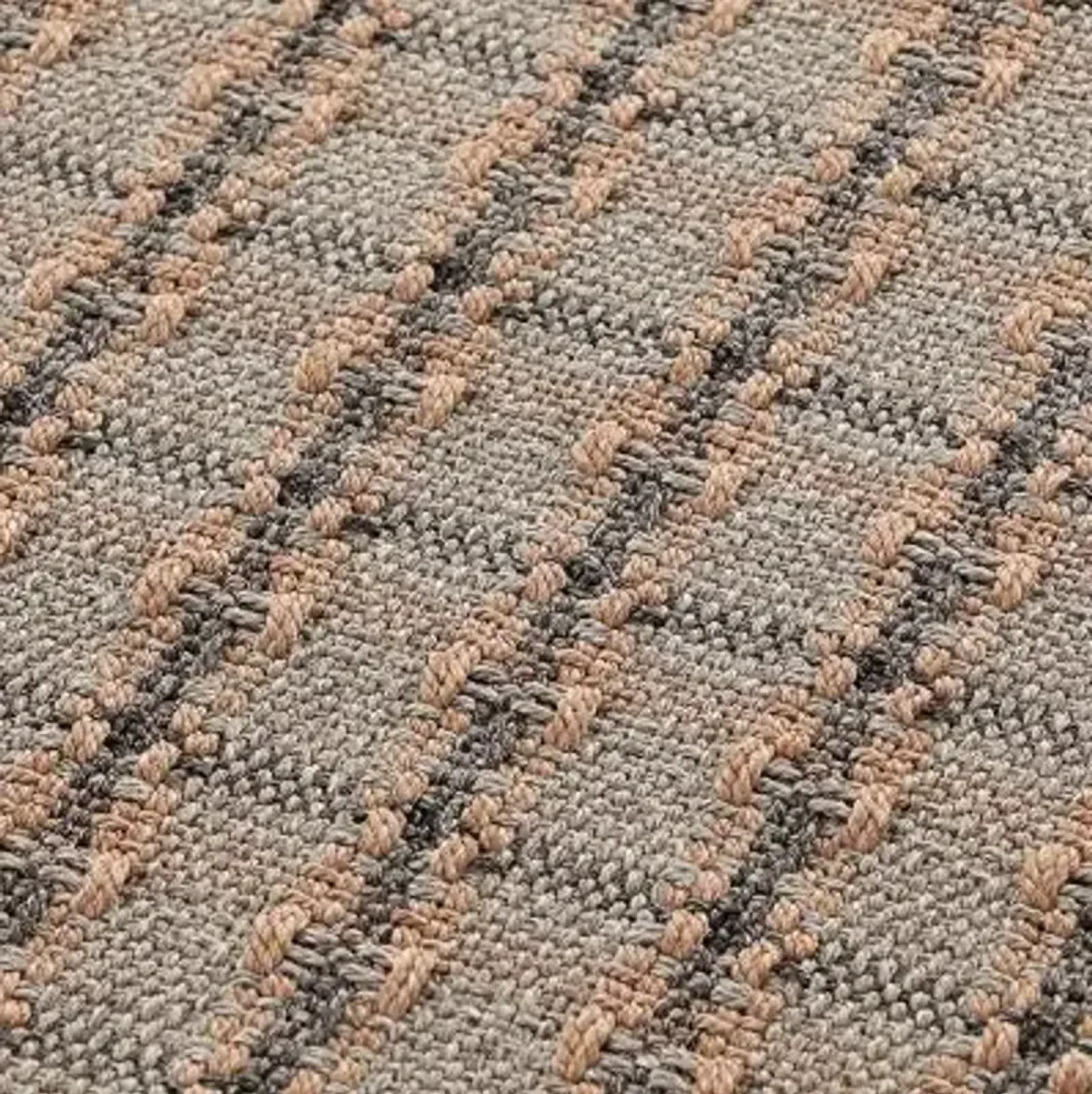 Garden Layers Checks Outdoor Roll Pillow