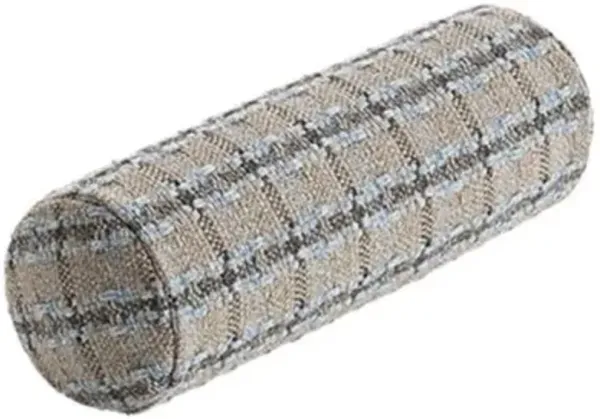 Garden Layers Checks Outdoor Roll Pillow