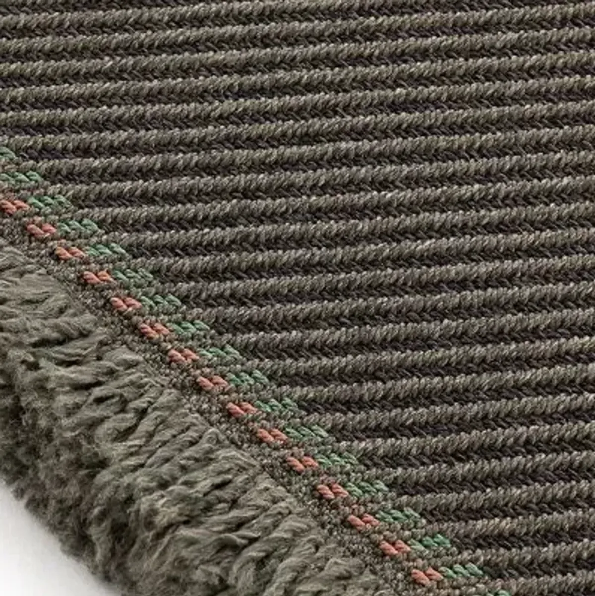 Garden Layers Diagonal Big Outdoor Pillow