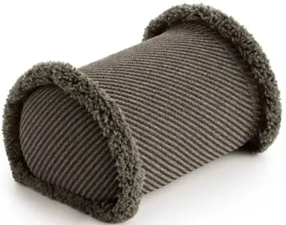 Garden Layers Diagonal Big Outdoor Roll Pillow