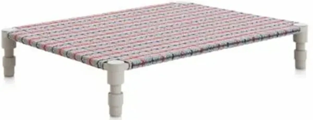 Garden Layers Tartan Outdoor Double Indian Bed