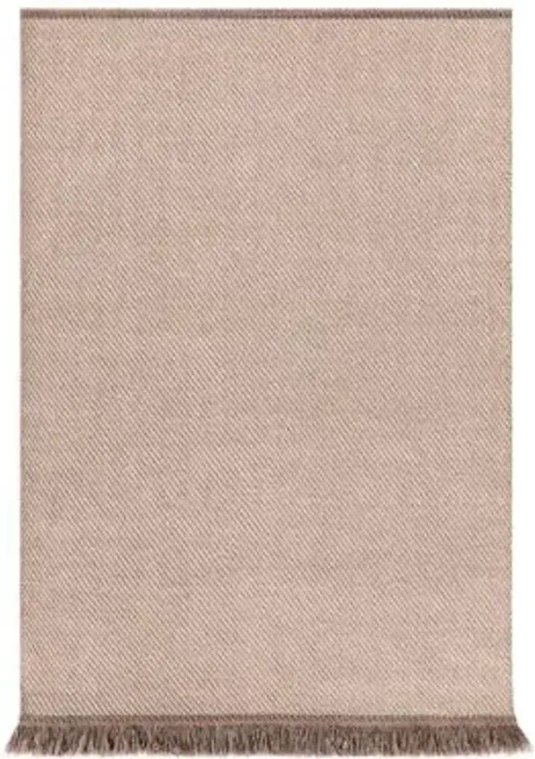 Garden Layers Diagonal Outdoor Area Rug