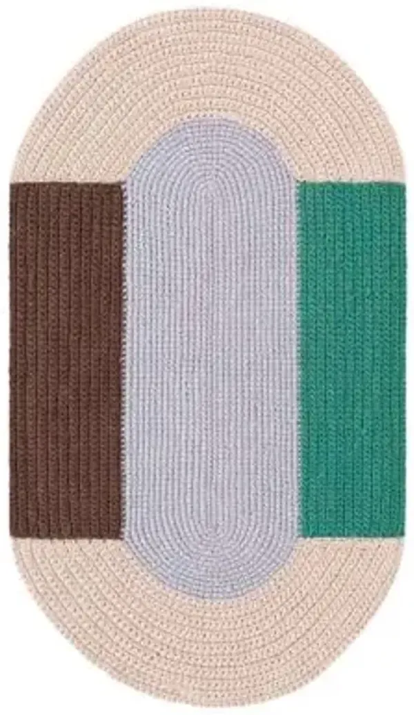 Crochet Mono Area Rug