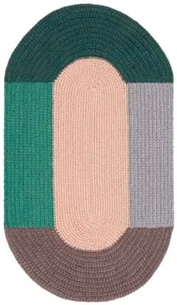 Crochet Mono Area Rug