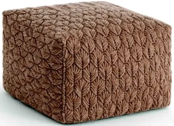Chaddar Square Pouf