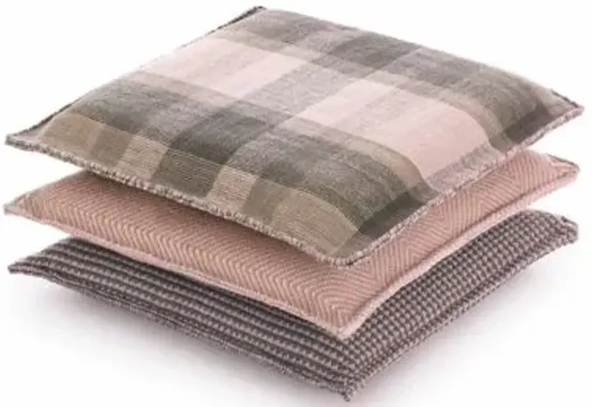 Inuit Outdoor Pillow, Set of 3