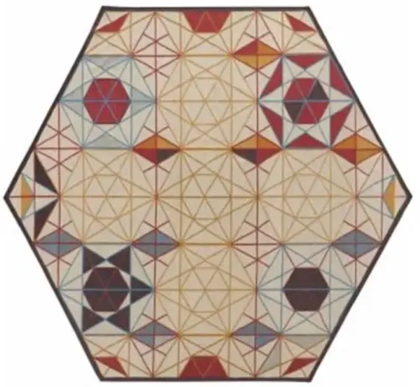 Hexa Hexagonal Rug