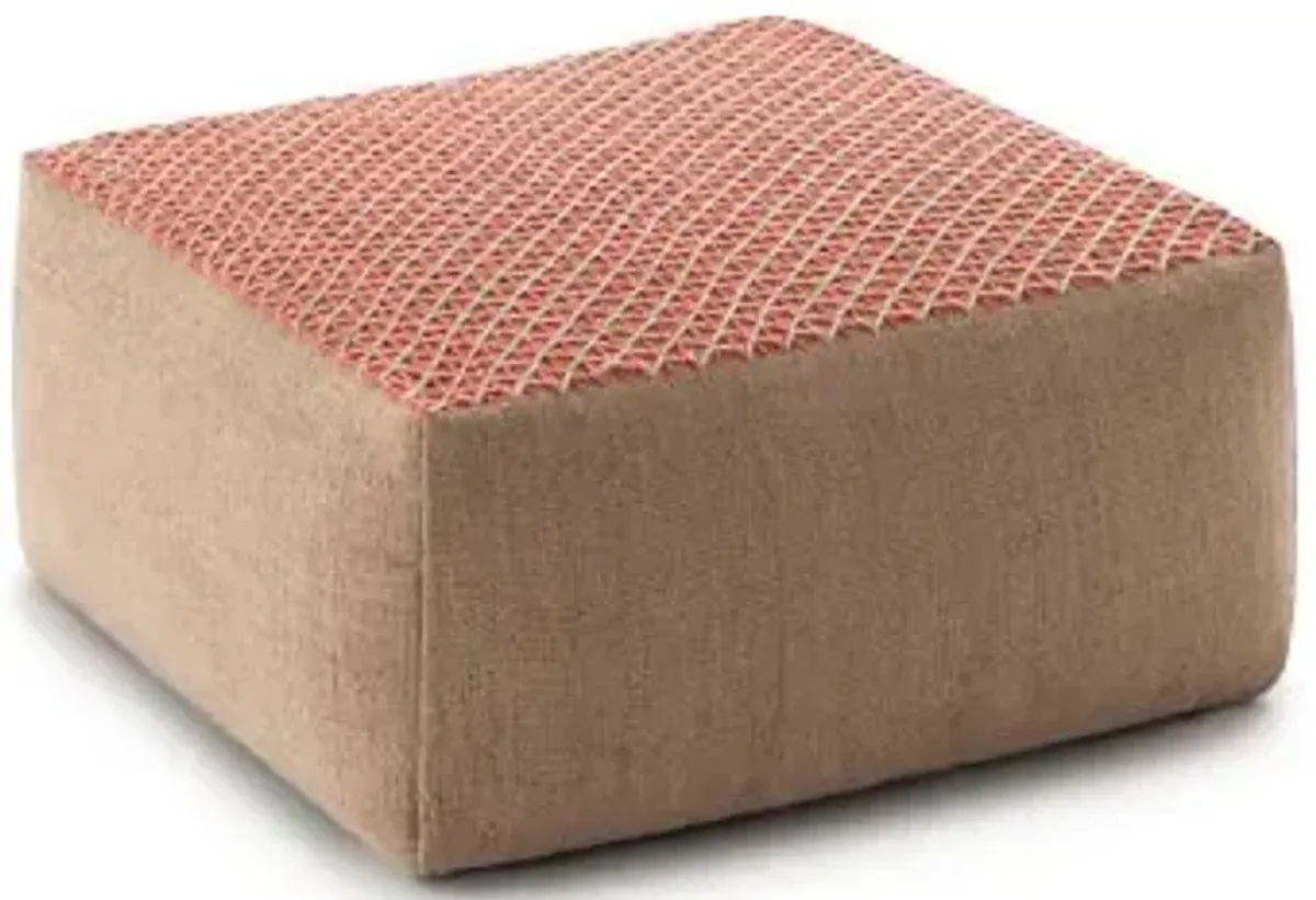 Raw Pouf Small