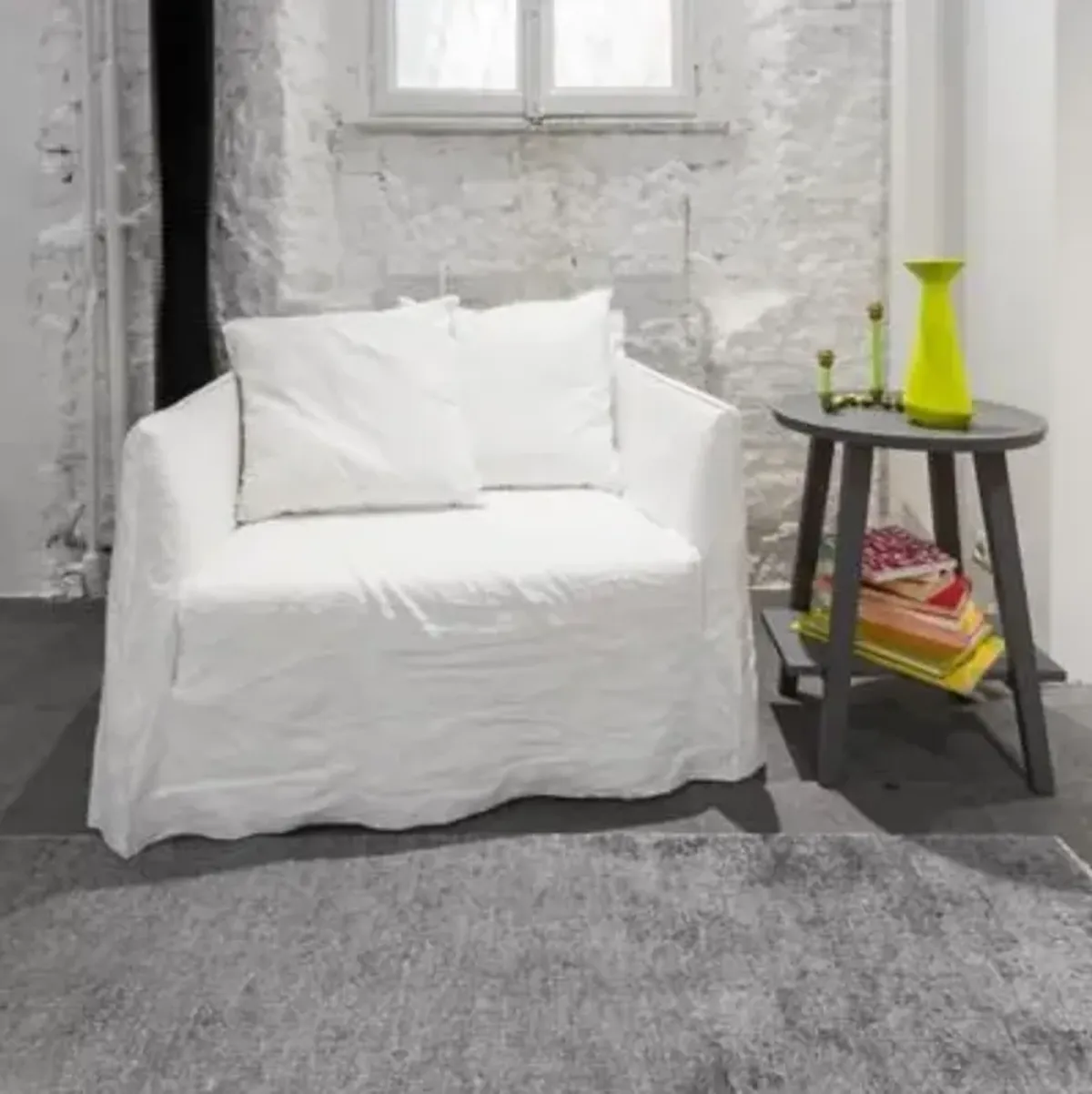 Ghost 09 Upholstered Armchair