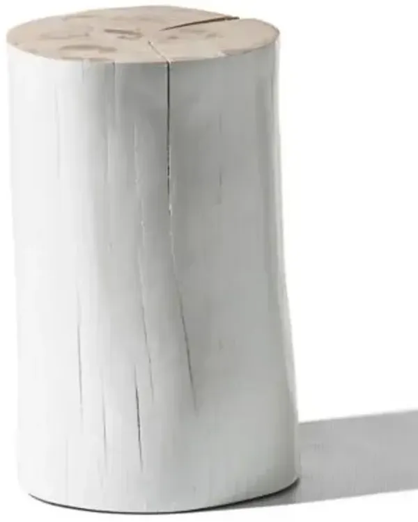 Log Large Side Table