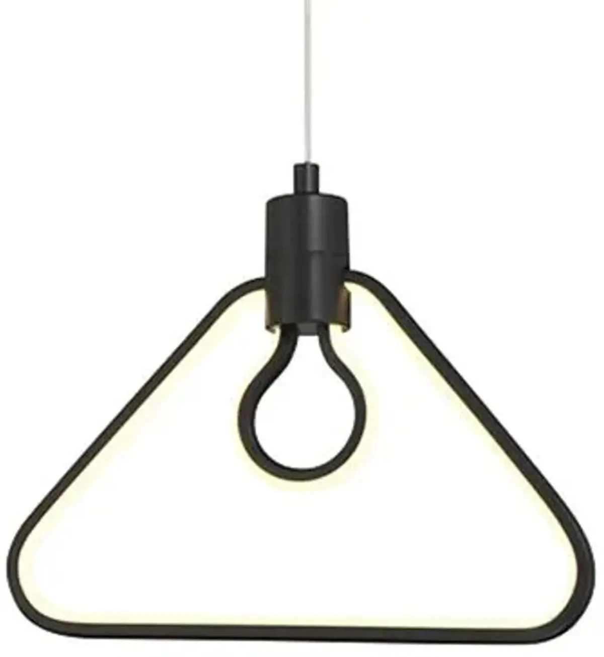 Edison's Outline Triangular LED Pendant
