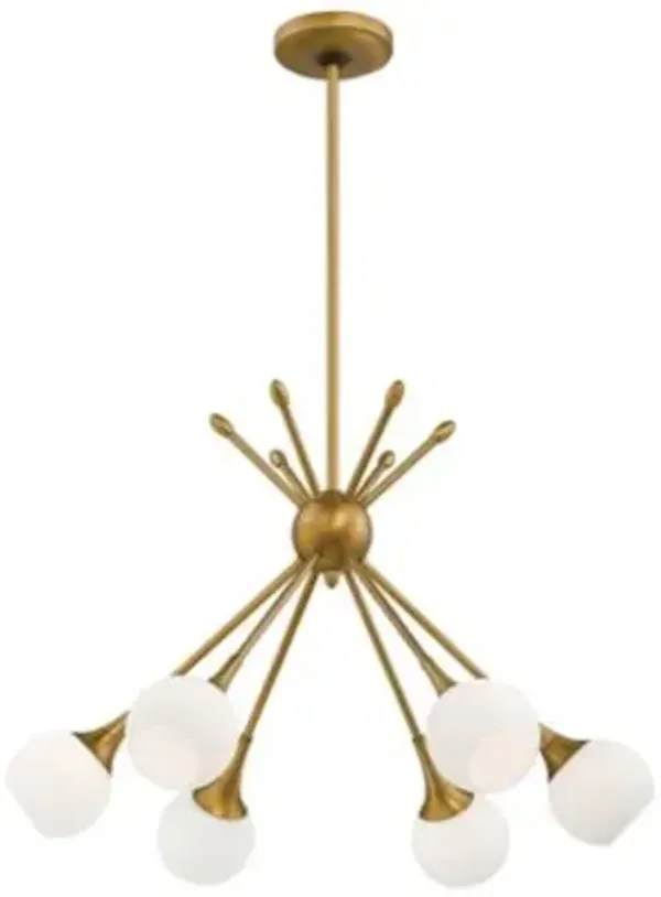 Pontil 6-Light Chandelier