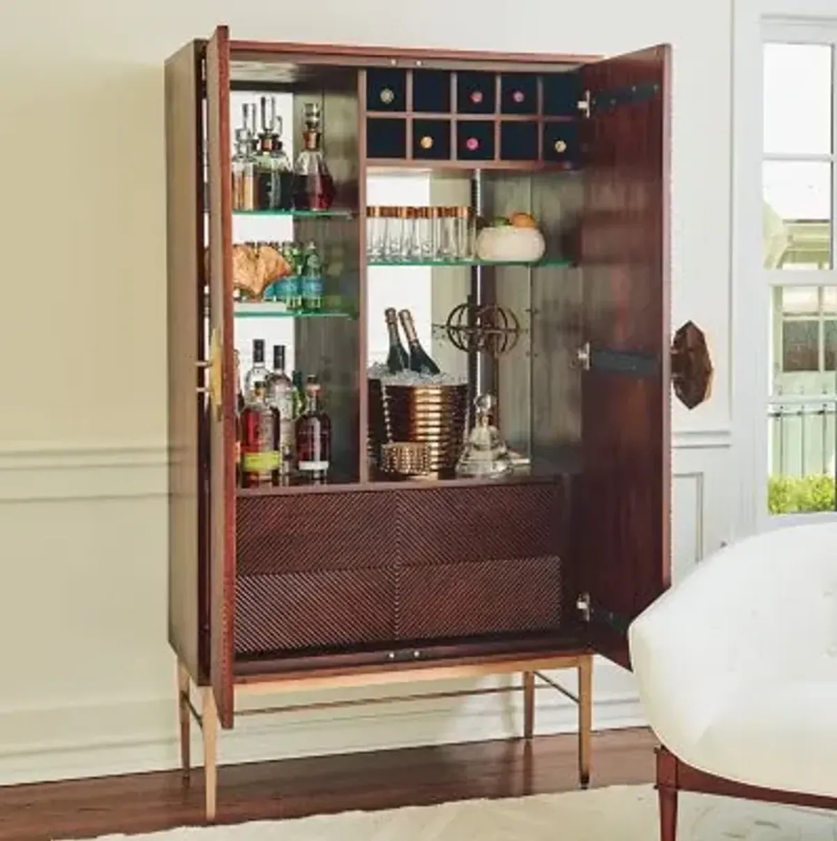 Galapagos Bar Armoire