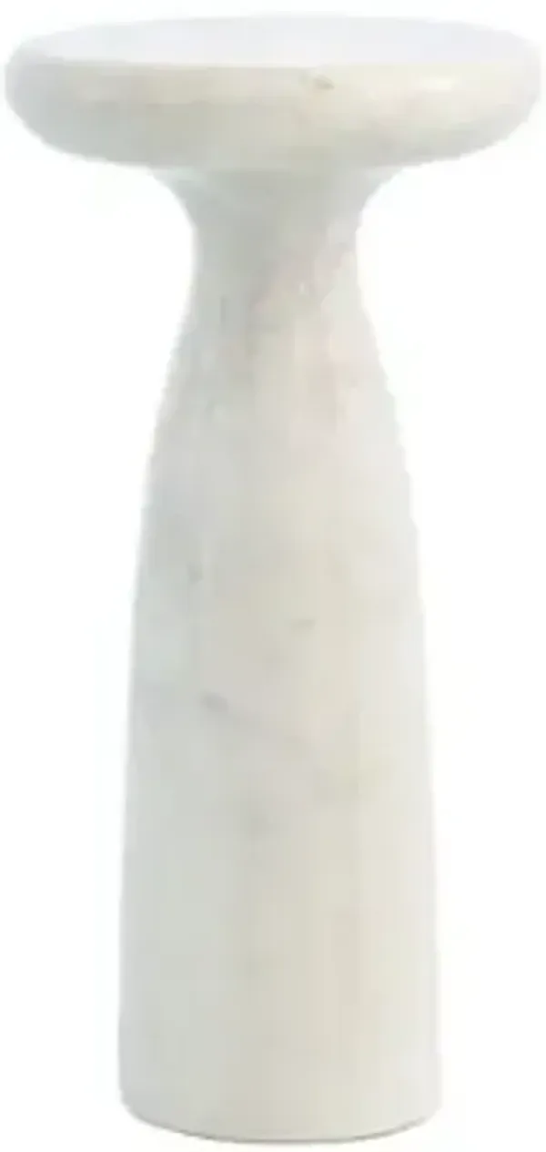 Marble Tower Side Table