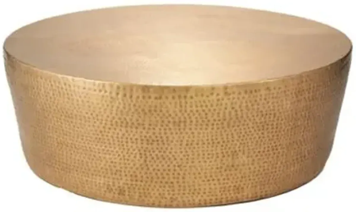 Izmir Hammered Cocktail Table