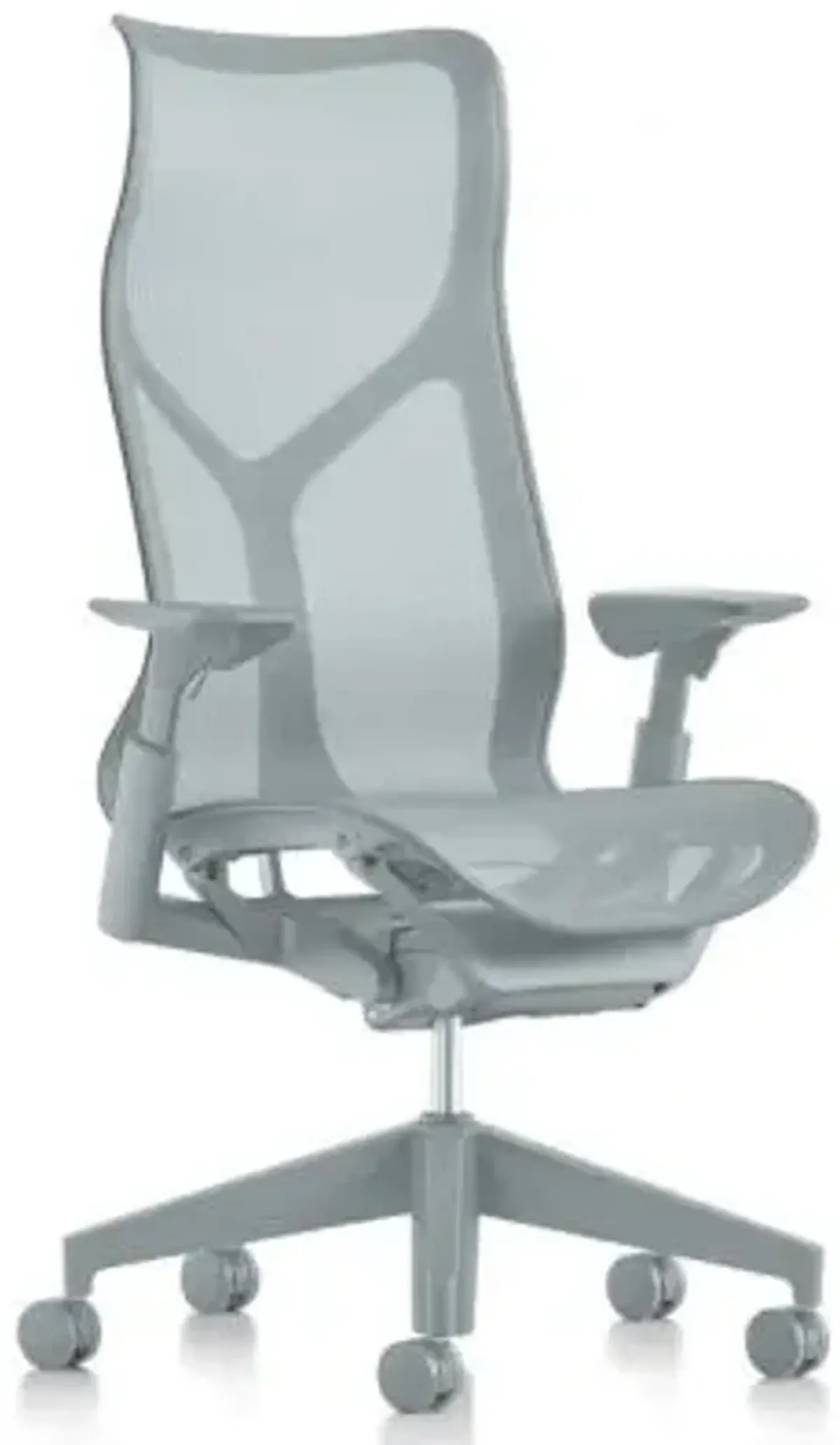 Cosm High Back Chair with Fixed Arms