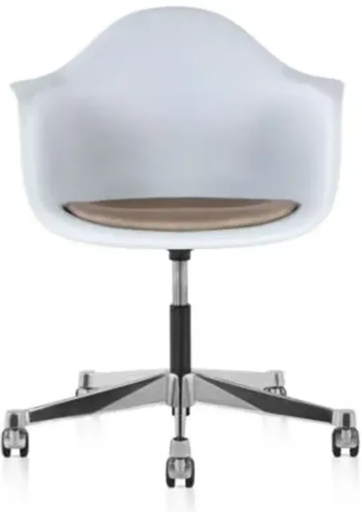 Eames Molded Plastic Task Armchair with Seat Pad
