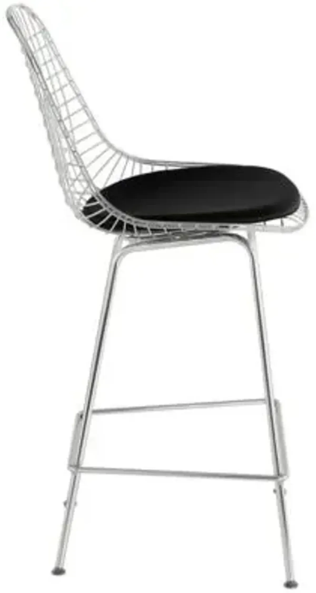 Eames Wire Stool with Seat Pad
