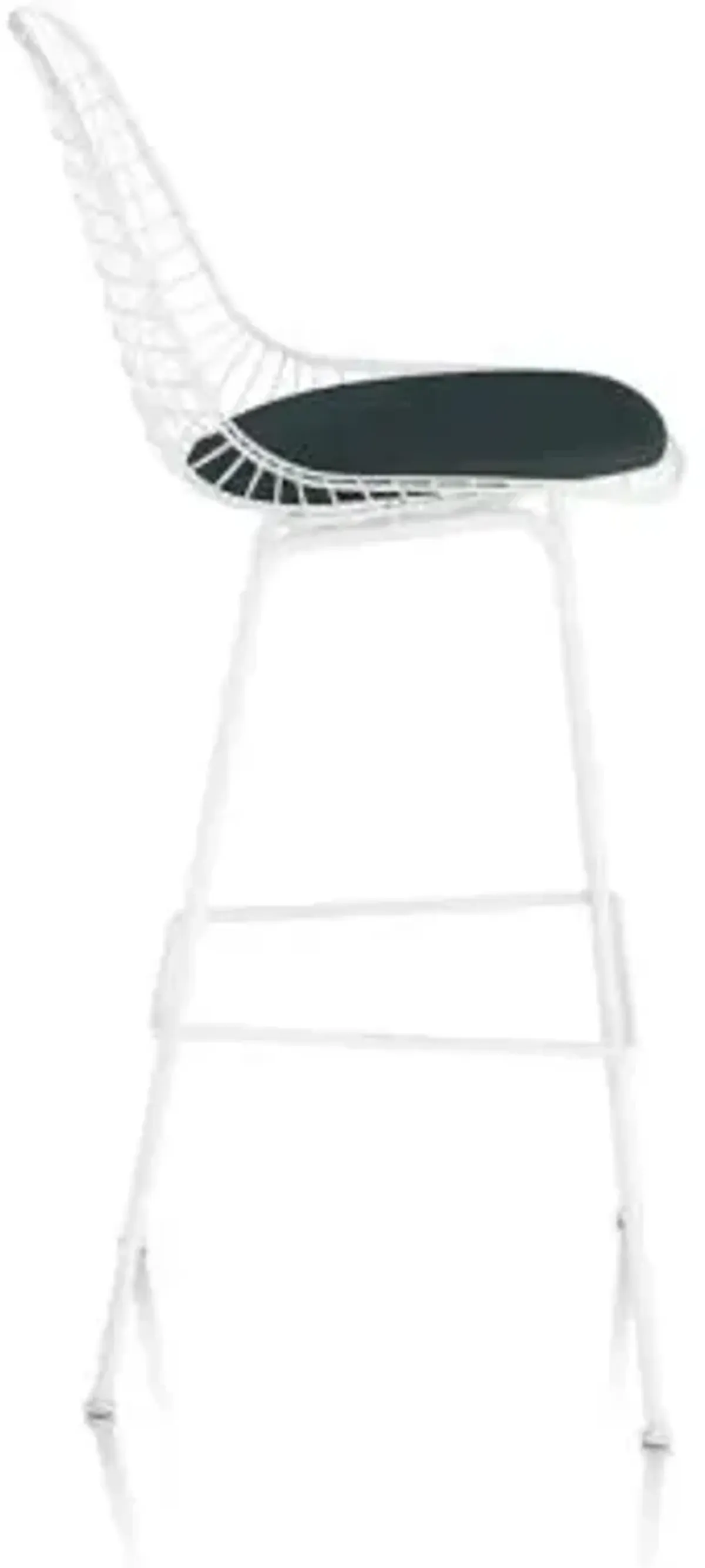 Eames Wire Stool with Seat Pad