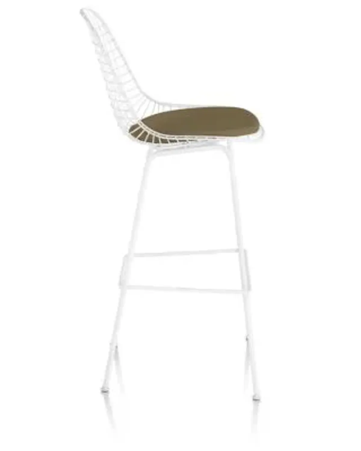 Eames Wire Stool with Seat Pad