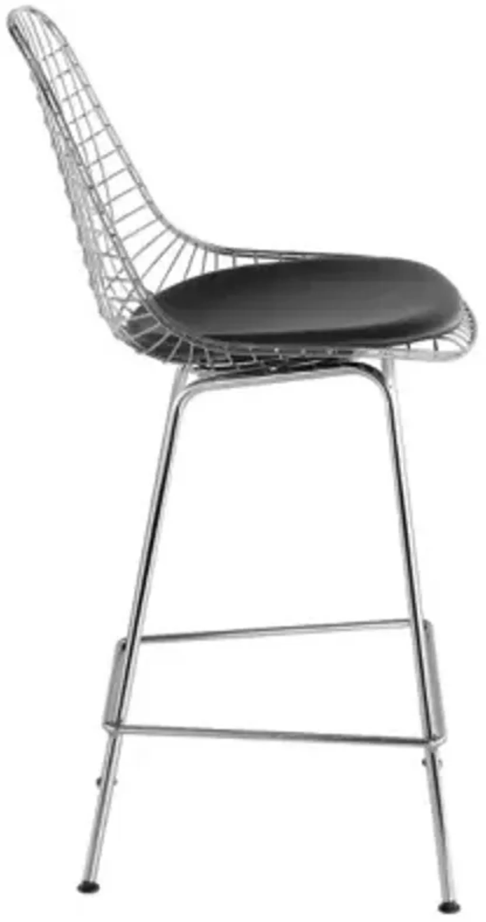 Eames Wire Stool With Seat Pad Lumens Light Living | Furniture.com