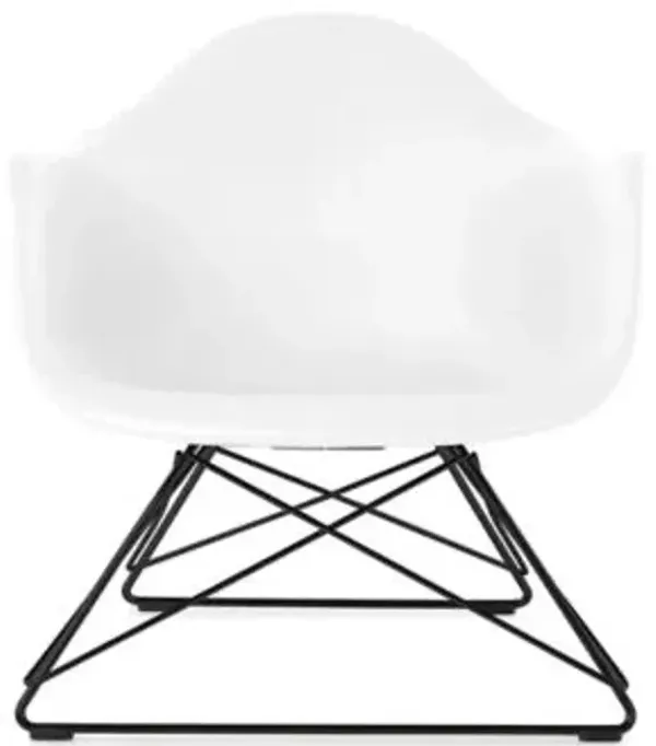 Eames Molded Plastic Armchair - Low Wire Base