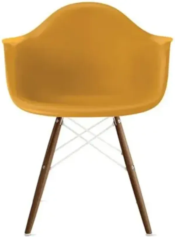 Eames Molded Plastic Armchair - Dowel Base