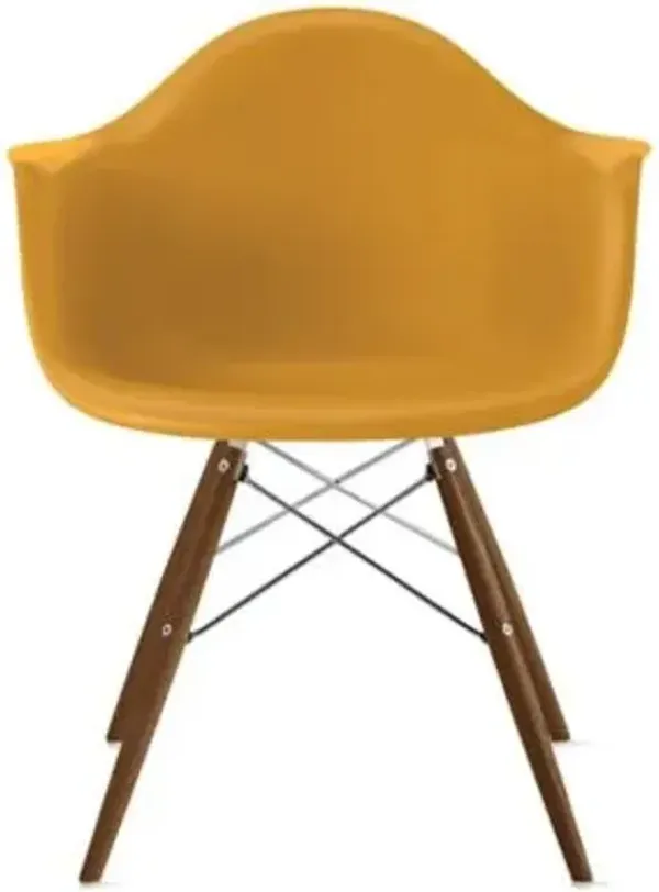 Eames Molded Plastic Armchair - Dowel Base
