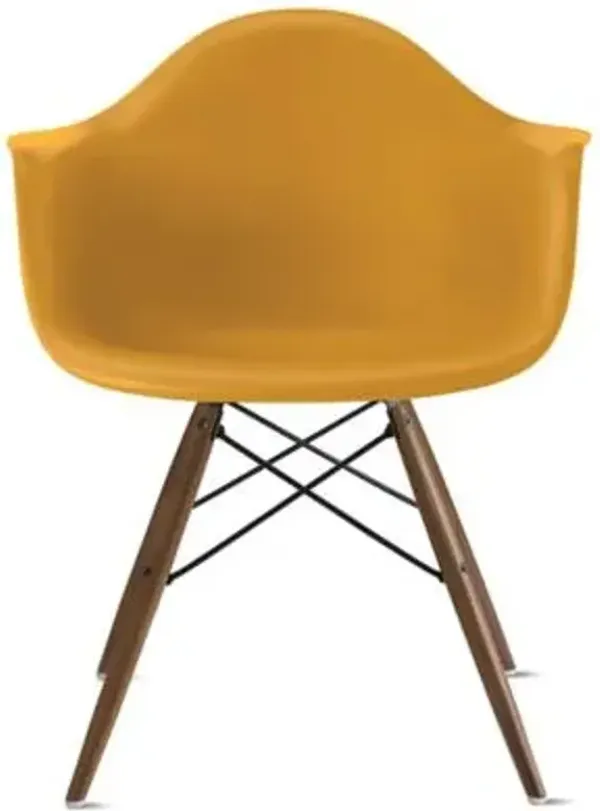Eames Molded Plastic Armchair - Dowel Base