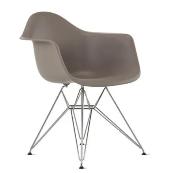 Eames Molded Plastic Armchair - Dowel Base