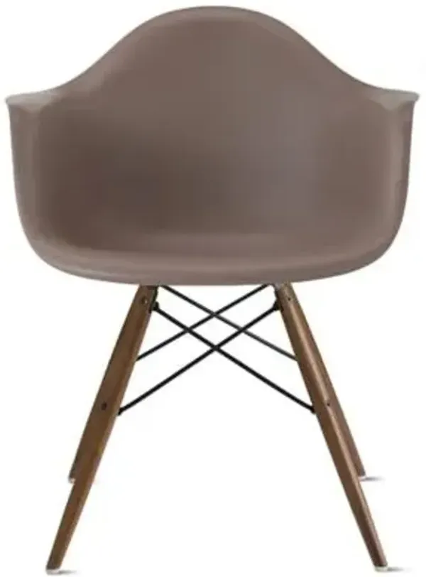 Eames Molded Plastic Armchair - Dowel Base