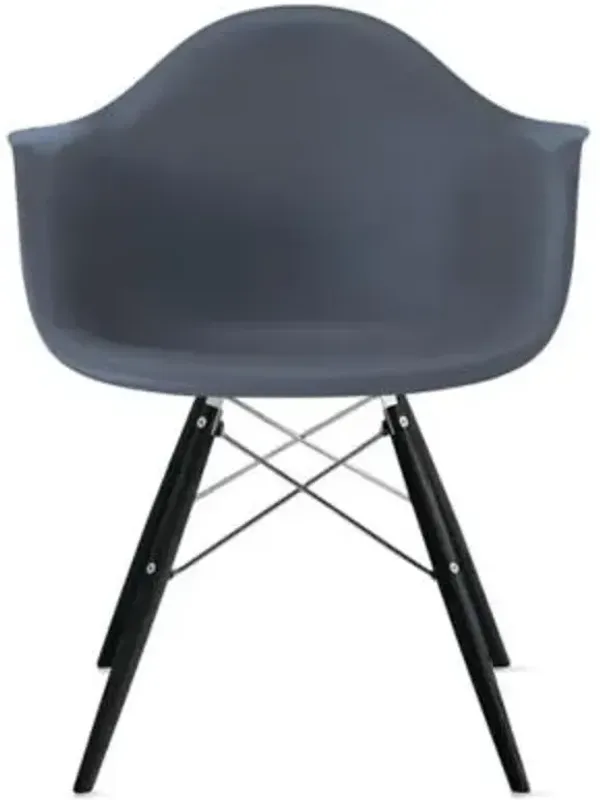 Eames Molded Plastic Armchair - Dowel Base