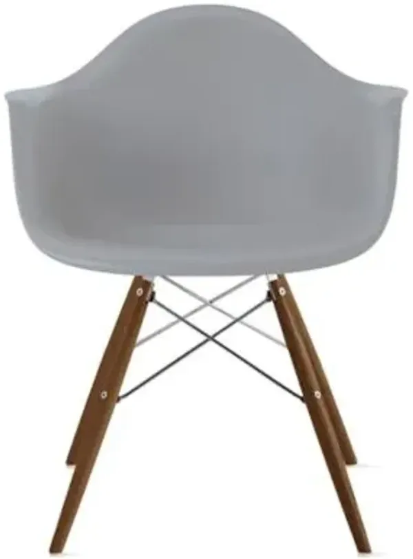 Eames Molded Plastic Armchair - Dowel Base