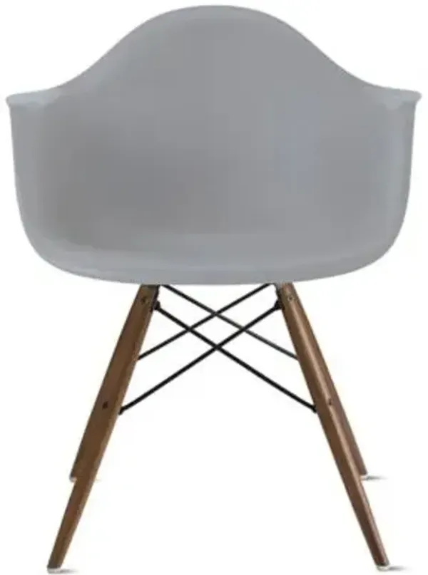 Eames Molded Plastic Armchair - Dowel Base