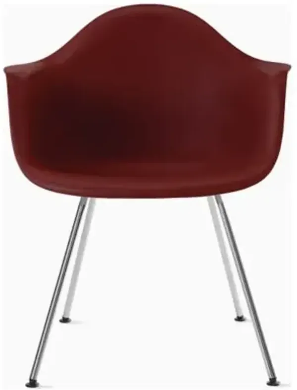 Eames Molded Plastic Armchair Chair - 4-Leg Base