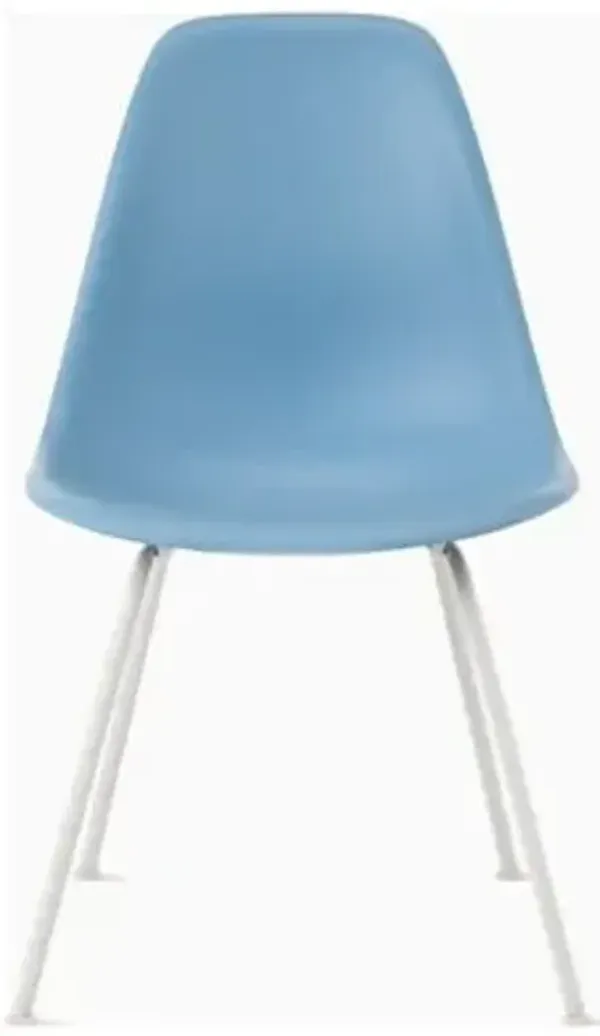 Eames Molded Plastic Side Chair - 4 Leg Base