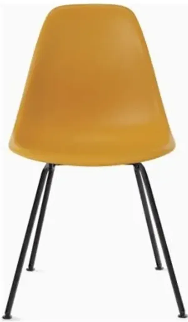 Eames Molded Plastic Side Chair - 4 Leg Base