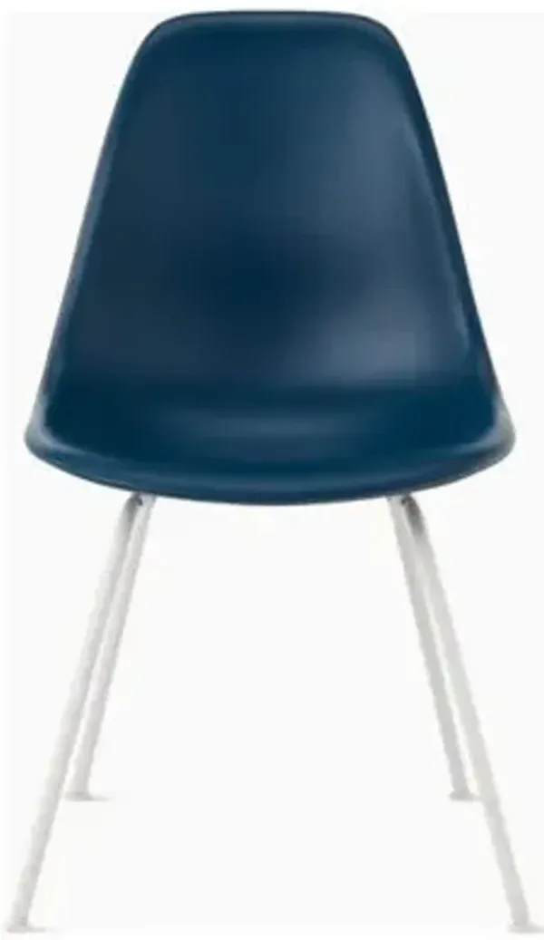 Eames Molded Plastic Side Chair - 4 Leg Base