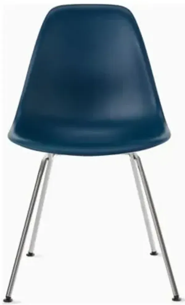 Eames Molded Plastic Side Chair - 4 Leg Base