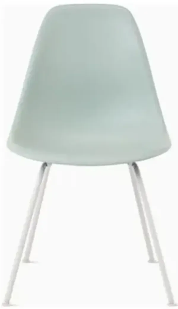 Eames Molded Plastic Side Chair - 4 Leg Base