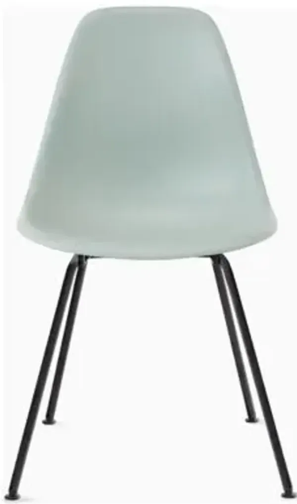 Eames Molded Plastic Side Chair - 4 Leg Base