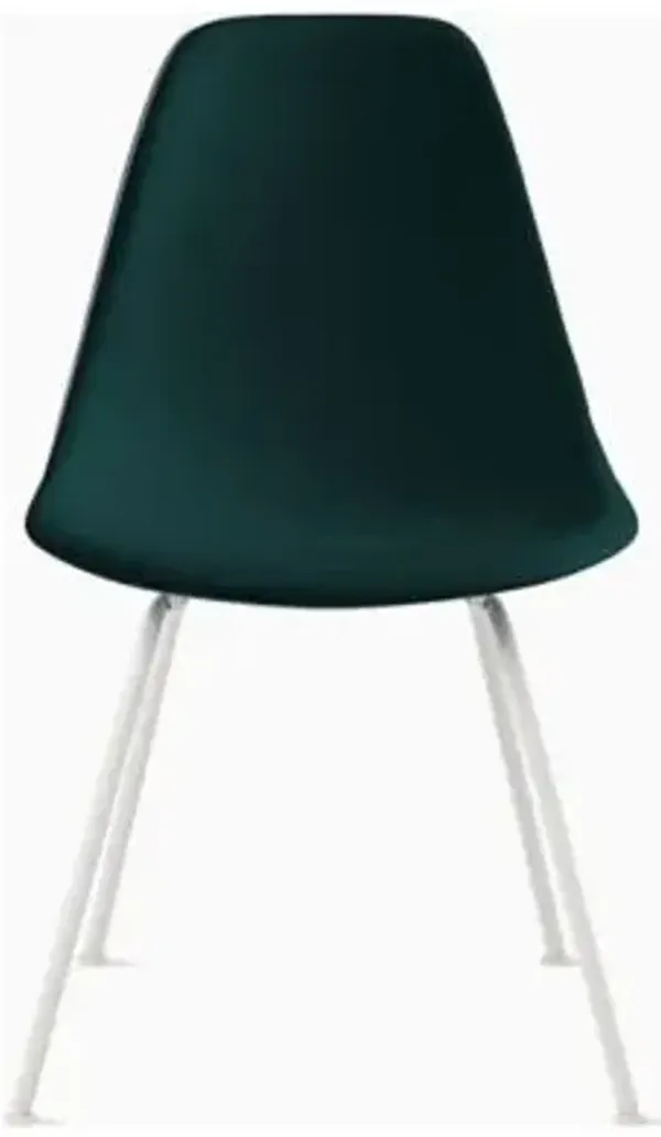 Eames Molded Plastic Side Chair - 4 Leg Base